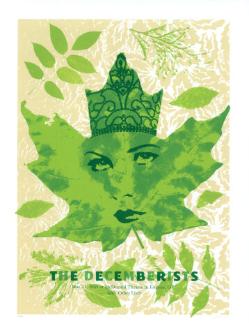The Decemberists Silkscreen