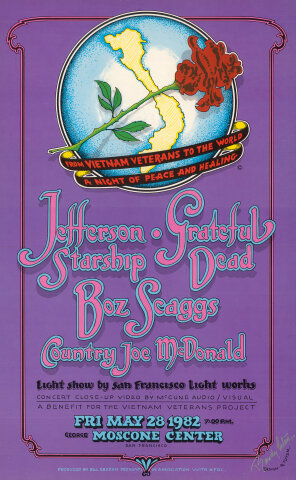 Vietnam Veterans Project Benefit Poster