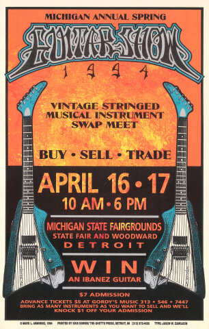 Guitar Show Silkscreen