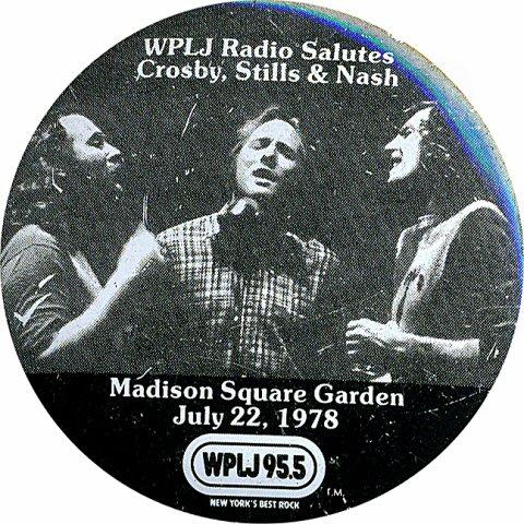 Crosby, Stills & Nash Pin