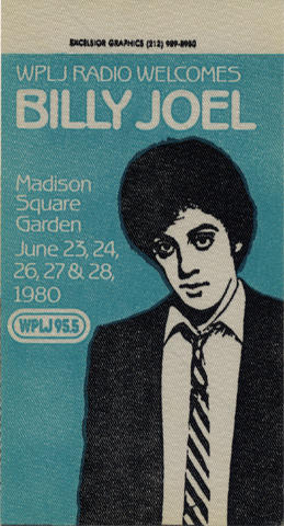 Billy Joel Backstage Pass