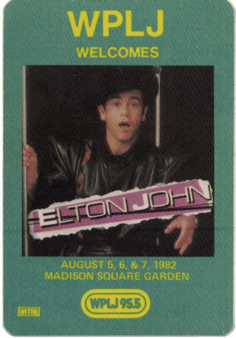 Elton John Backstage Pass