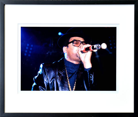 Darryl "D.M.C." McDaniels Framed Fine Art Print