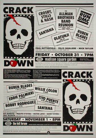 Crack Down Benefit Poster