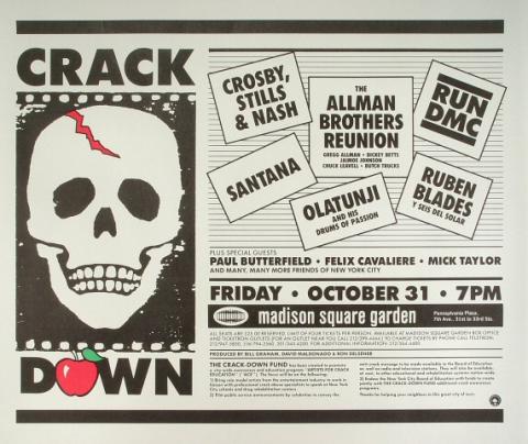 Crack Down Benefit Poster
