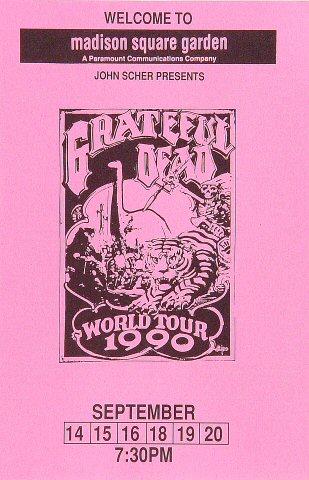 Grateful Dead Handbill