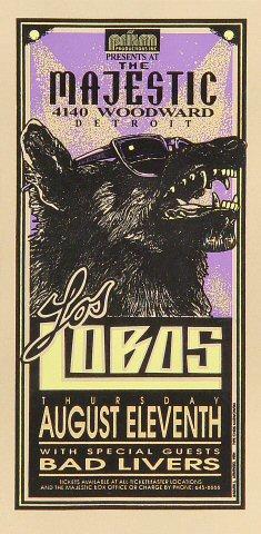 Los Lobos Handbill
