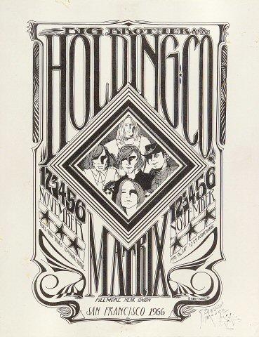 Big Brother and the Holding Company Handbill