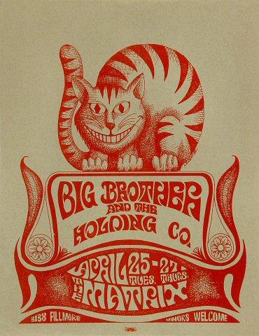 Big Brother and the Holding Company Handbill