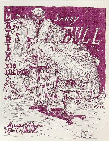 Sandy Bull Handbill