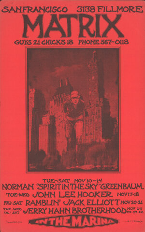 Norman Greenbaum Handbill