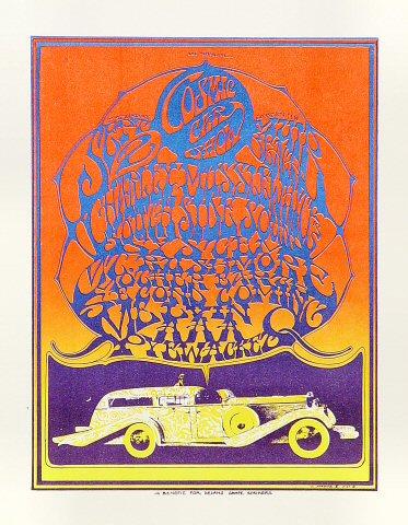 Cosmic Car Show: A Benefit for Delano Grape Strikers Handbill