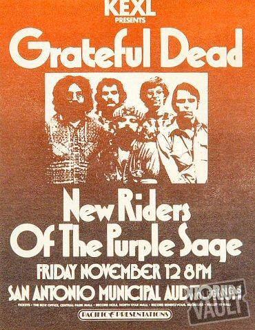 Grateful Dead Handbill