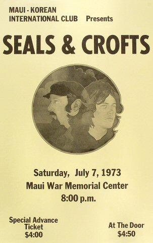 Seals & Crofts Poster