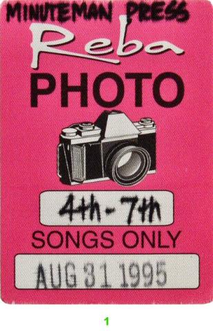 Reba McEntire Backstage Pass