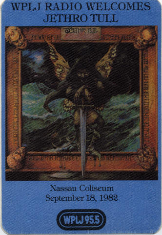 Jethro Tull Backstage Pass