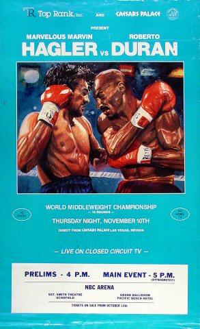 Marvin Hagler Poster