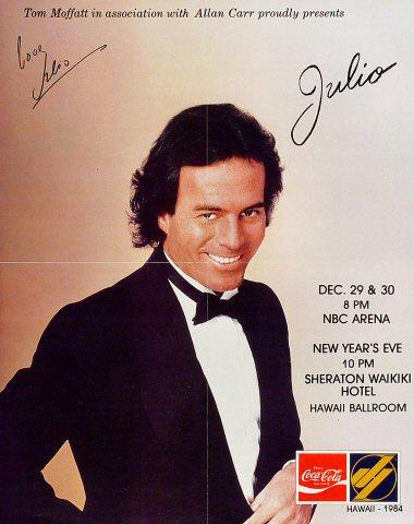 Julio Iglesias Poster