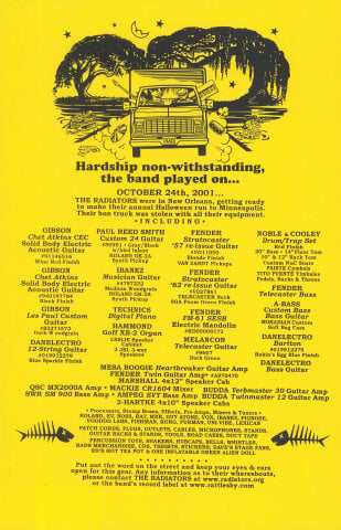 The Radiators Poster