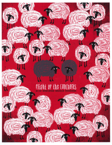 Flight of the Conchords Silkscreen