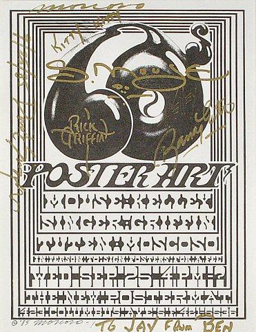 Victor Moscoso Handbill