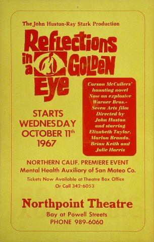 Reflections in a Golden Eye Poster