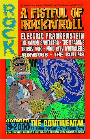 Electric Frankenstein Poster