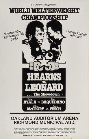 Thomas "Hitman" Hearns Poster