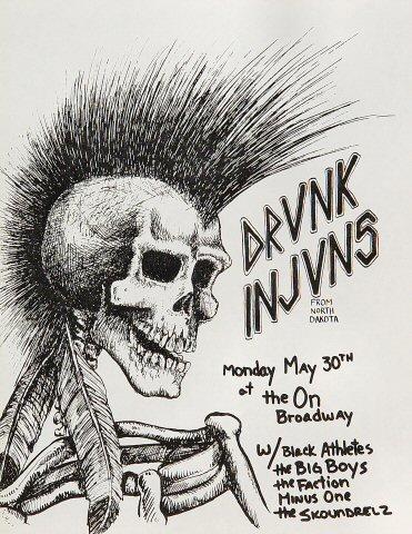 Drunk Injuns Handbill