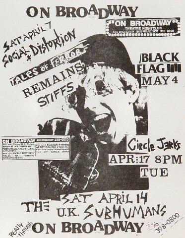 Social Distortion Handbill