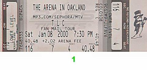 TLC Vintage Ticket