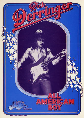 Rick Derringer Handbill