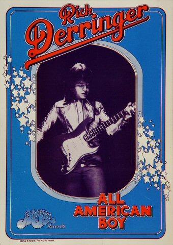 Rick Derringer Postcard
