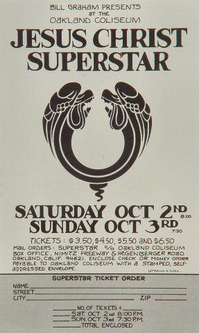 Jesus Christ Superstar Handbill