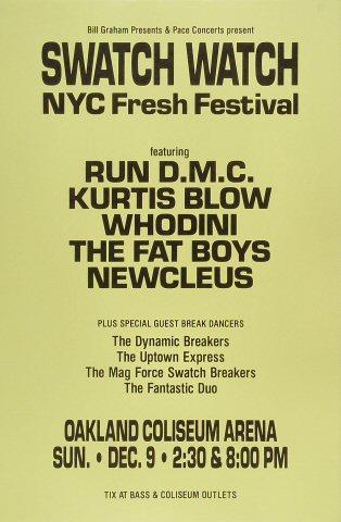 Swatch Watch New York City Fresh Festival Poster