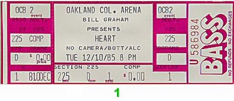 Heart Vintage Ticket