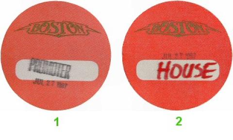 Boston Backstage Pass