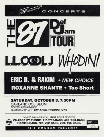 LL Cool J Handbill