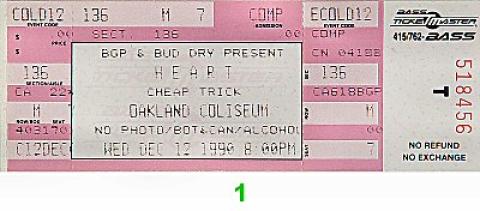 Heart Vintage Ticket