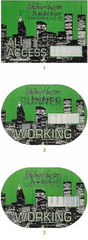 Whitney Houston Backstage Pass