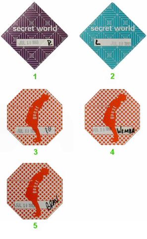 Peter Gabriel Backstage Pass