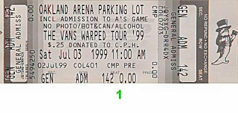 Pennywise Vintage Ticket