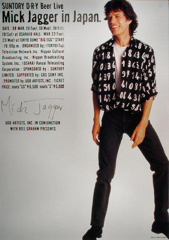 Mick Jagger Poster