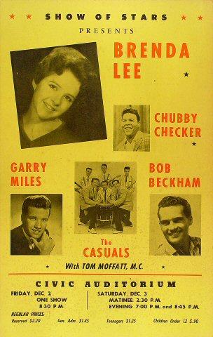 Chubby Checker Poster