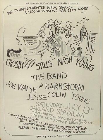 Crosby, Stills, Nash & Young Poster