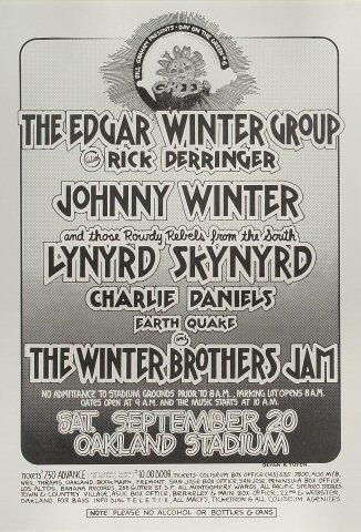 The Edgar Winter Group Poster