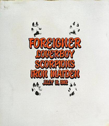 FOREIGNER＊1988日本公開パンフレット The Foreigner Experience, A Tribute to Foreigner! - Athens Theatre