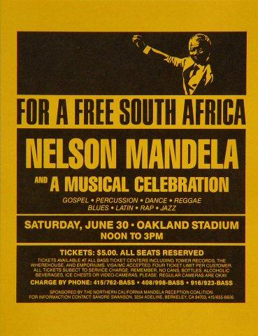 Nelson Mandela Handbill