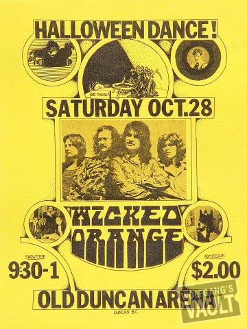 Wicked Orange Handbill