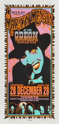 Marilyn Manson Handbill